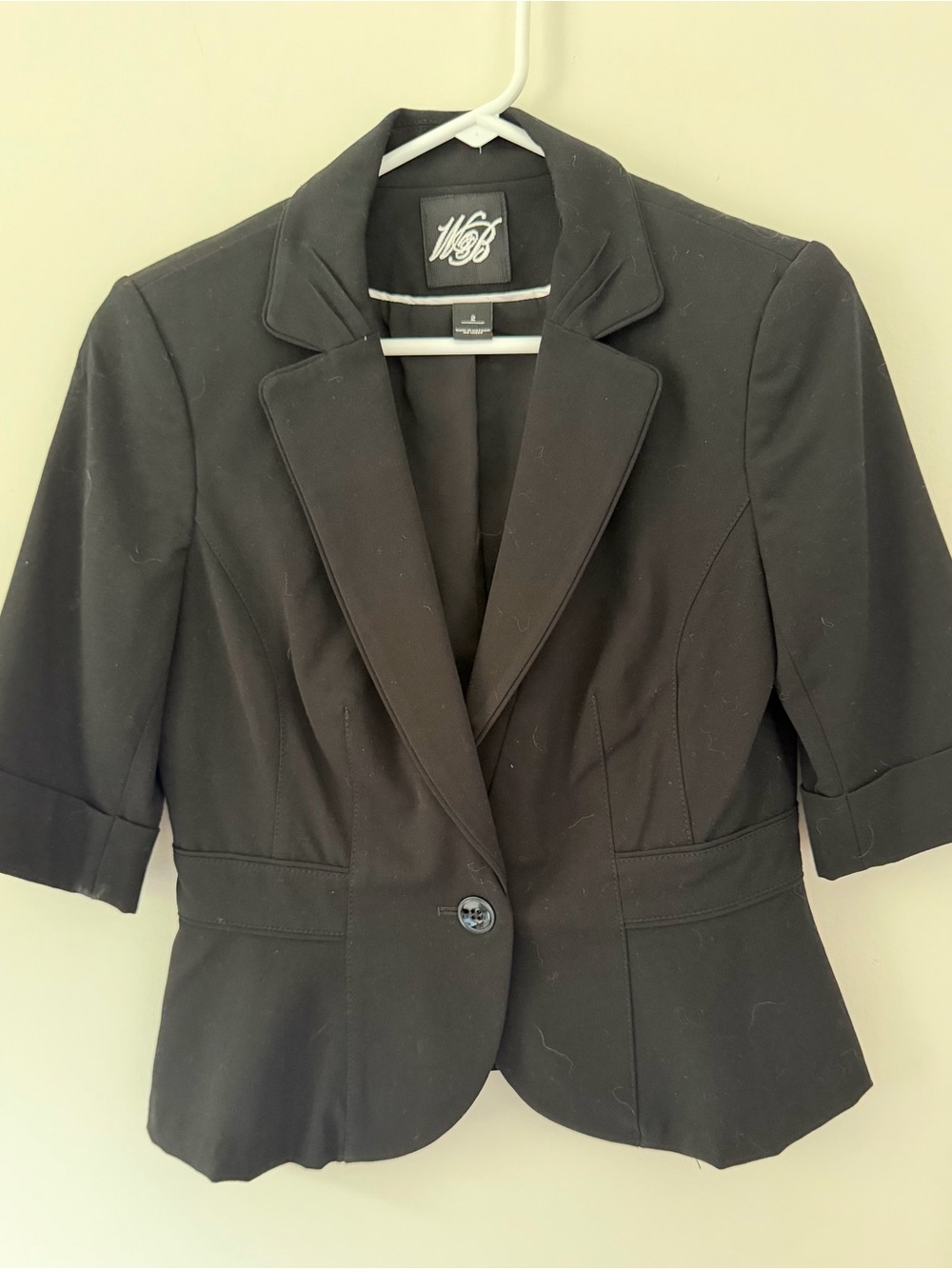 White House Black Market Cropped Tailored Blazer